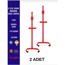 6-12 kg Yangın Söndürme Cihazı Sehpası 2 Adet