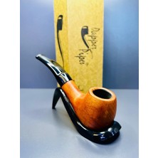 Alcan Hakiki Ardıç Ağacı Premium Pipo - NO23