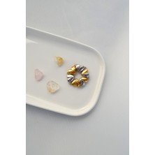 Sacce Scarves & Accessories Mıknatıslı Kalp Çelik Charm Seti (6'lı – Gold, Silver & Mix)