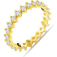 Keops Pırlanta G Renk 1.00 Karat Pırlanta Tamtur Çapraz Yüzük - Idl Sertifikalı