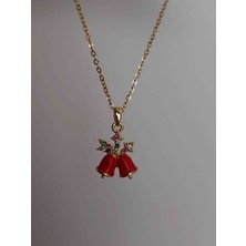 Kadın Chiristmas Yılbaşı Temalı Kolye