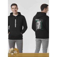 M.Ç Family Store Özel Tasarım 3 Iplik Şardonlu Sweatshirt Kışlık Kalın Unisex Hoodıe