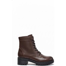 Ustalar Ayakkabı Kahverengi Kadın Hakiki Deri Bot 562.62