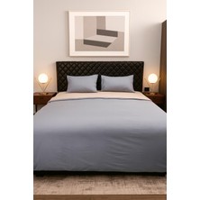 Benetton Gri Tek Kişilik Nevresim Takımı