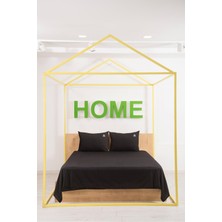 Benetton Siyah Tek Kişilik Nevresim Takımı