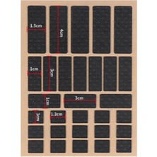 Silabor Klavye Kaymaz Bant Çıkartma Tape Koruyucu Kavrama Bandı Yükseltme Kiti Tüm Modeller Için Uygundur