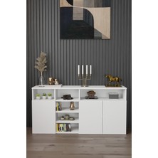 ECM LED Aydınlatmalı Modern ve Zarif Büfe.