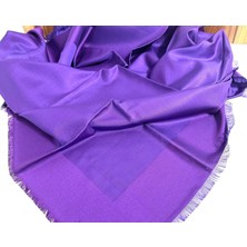 Armanda Pamuk Ipek Eşarp - 3020 Mor