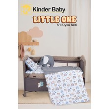 Kinder Baby Little One 5'li Oyun Parkı Beşik Uyku Seti