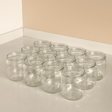 Sarkap Home 12'li 660 ml Kapaksız Cam Kavanoz