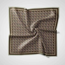 Piramit Naturel Eşarp | Osmanlı Motif