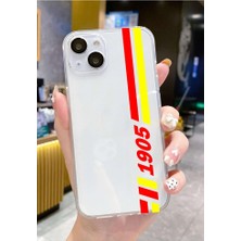 3gen Case Iphone 15 Plus & Iphone 14 Plus Uyumlu Desenli Şeffaf Silikon Kılıf