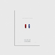 Domirus The Matrix Resurrections Pills Çerçevesiz Poster Duvar Dekorasyonu