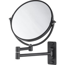 ZHR Elektronik Zhr Çift Taraflı Paslanmaz Işıksız Makyaj Aynası