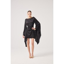 Markano Halle Elbise Siyah