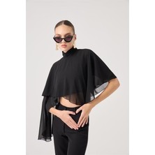 Markano Bena Bluz Siyah