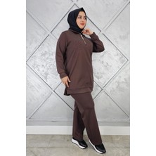 Pys Giyim Kadın Beden Taş Drtaylı Tesettür Takım