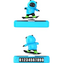 Otovo Numaratör Aksesuar Panda Mavi-Siyah / ICSE29-3