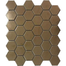 Cybele 32,50X28,20 Mıdı Hexagon Porcelaın Mosaıc-Rose(11 Adet/kutu/1m2)