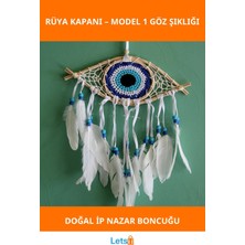 Letsii Rüya Kapanı Göz Tasarımı Doğal Malzemelerle Şık Decoratif Aksesuar