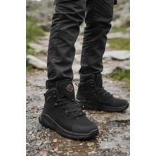 Scooter Siyah Nubuk Su Geçirmez Kadın Outdoor Ayakkabı G2041 G