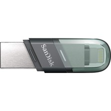 Sandisk Ixpand Flash Drive 64GB Type A + Lightning, Flash Sürücü, Macos ve Pc Için