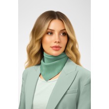 Şifon Turkuaz Bandana