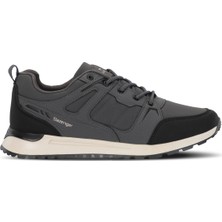 Slazenger Outback I Erkek  Füme / Siyah Günlük Spor Ayakkabısı