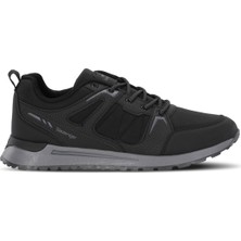 Slazenger Outback I Erkek  Füme / Siyah Günlük Spor Ayakkabısı