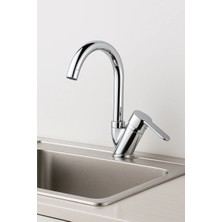 Sardıcı Lavabo Bataryası 40 Lık 5 Yıl Garantili Mix Delta Eviye Lavabo Bataryası Çift Su Girişlidir