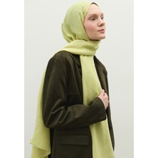 Fresh Scarfs  Monogram Pamuk Floş Jakarlı Şal Adaçayı