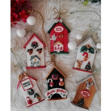 Empressco Renkli Yılbaşı Tasarım Süs Obje Seti, 6'lı Paket, Neşeli Dekorasyon Malzemeleri