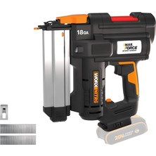 Worx WX842 20VOLT/2.0AH Li-Ion 15-50MM Profesyonel Şarjlı Çivi Çakma Makinesi + 2700 Adet Yedek Çivi