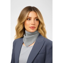 Şifon Gri Bandana