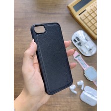 Mtl Iphone 7 Uyumlu Premium Deri Dokulu Darbelere Karşı Dayanıklı Nazal Silikon Kılıf