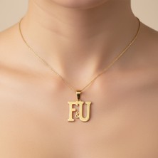 TabiTela 8 ayar altın kolye ucu F&U GM11534 1 gr