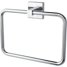 Ardini Lal Yuvarlak Havluluk Krom