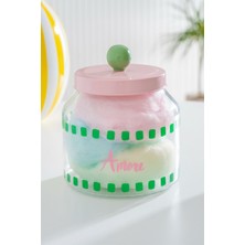 Acar Vicenza Renkli Cam Kavanoz - 2,2 L