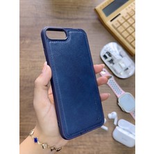 Mtl Iphone 7 Plus Uyumlu Premium Deri Dokulu Darbelere Karşı Dayanıklı Nazal Silikon Kılıf