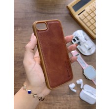 Mtl Iphone 7 Plus Uyumlu Premium Deri Dokulu Darbelere Karşı Dayanıklı Nazal Silikon Kılıf