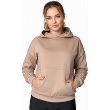 Oversize Kanguru Cepli Kapüşonlu Sweatshirt