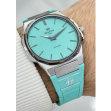 Hislon Orijinal Silikon Kordon Ultra Slim Erkek Kol Saati ILKCL127T-10BS