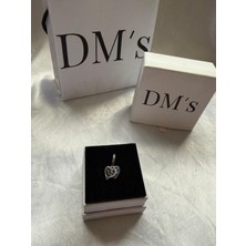 DMs Silver Kayan Star's Çift Sallantılı Gümüş Charm'ı
