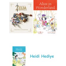 Bloomsbury Legend Of Zelda, The: Breath Of The Wild - Creating A Champion + Alice In Wonderland + Heidi