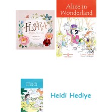 Bloomsbury Flora: A Botanical Pop-Up Book (4 Seasons Of Pop-Up) + Alice In Wonderland + Heidi