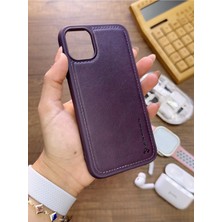 Mtl Iphone 12/12 Pro Uyumlu Premium Deri Dokulu Darbelere Karşı Dayanıklı Nazal Silikon Kılıf