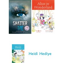 Bloomsbury Shatter Me: 1 + Alice In Wonderland + Heidi