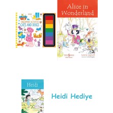 Bloomsbury Fingerprint Activities Cats And Dogs + Alice In Wonderland + Heidi