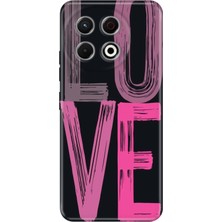 Adasena Tecno Spark 30 Pro Kılıf Desenli Baskılı Tpu Rubber Kapak Love2
