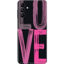 Adasena Samsung Galaxy A54 Kılıf Desenli Baskılı Tpu Rubber Kapak Love2